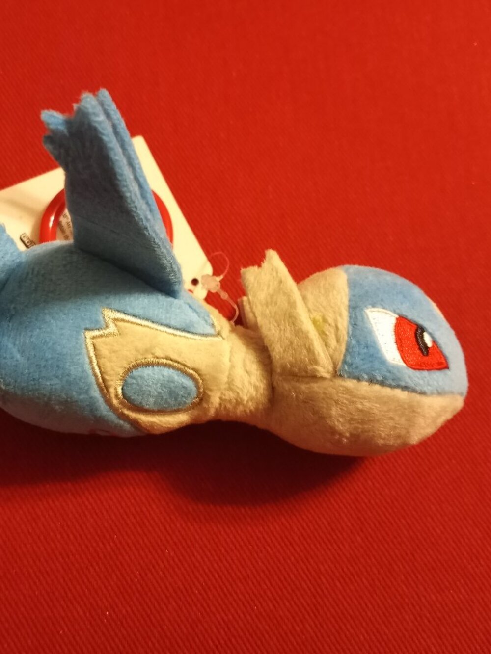 Plush Latios Pokemon keychain